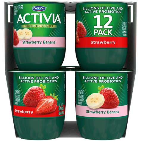 Dannon Activia Lowfat Strawberry Yogurt Nutrition Facts | Besto Blog