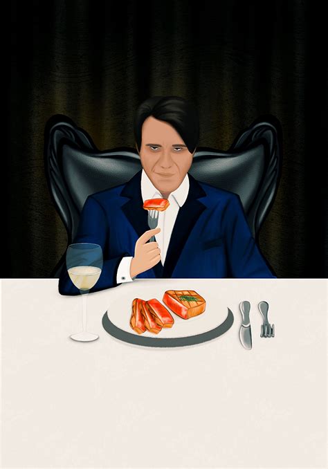 Hannibal Lecter Illustration art on Behance