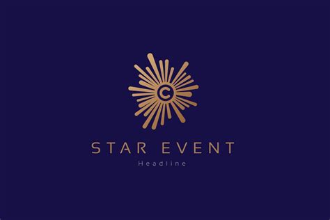 Star event company logo. | Creative Illustrator Templates ~ Creative Market