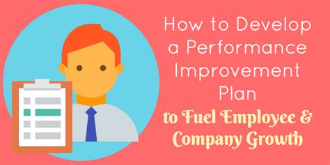 How to Write a Performance Improvement Plan to Boost Employee Growth