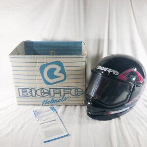 Vintage Bieffe Motocross Full Face Helmet Made In Italy BIEFFE GR-1400 XLarge 61 | eBay