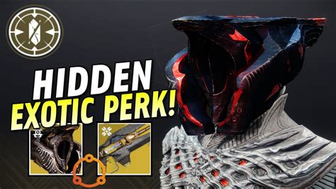 The CENOTAPH MASK Has a HIDDEN EXOTIC PERK that is PERFECT for END GAME ...