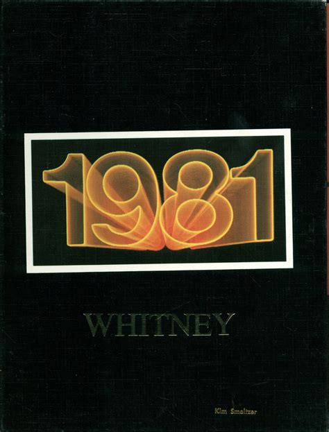 Whitney High School from Cerritos, California Yearbooks