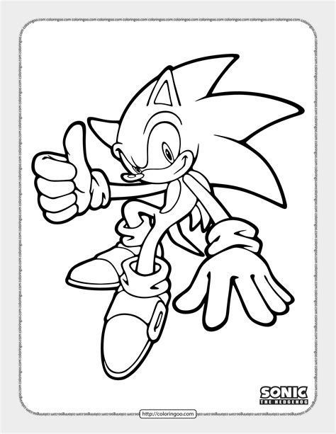 Printable Sonic Pdf Coloring Pages Colouring Pages, Printable Coloring Pages, Coloring Sheets ...