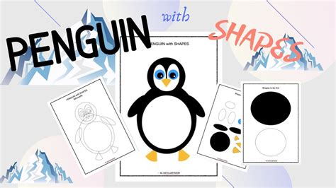 Shape Craft - Penguin - As Told By Mom