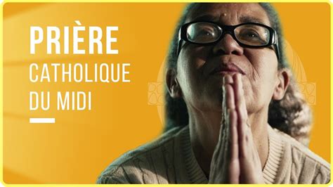 🙏 PRIÈRE DU MIDI CATHOLIQUE : 3 Minutes de PRIÈRES CHRÉTIENNES pour le 12h 🙏 - YouTube