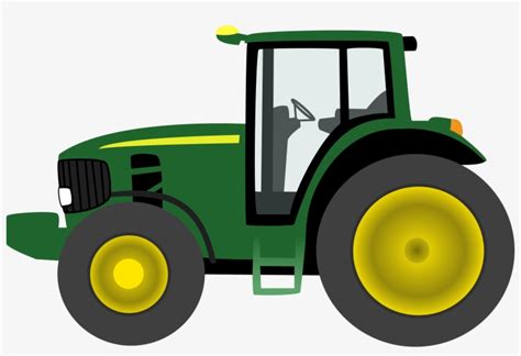 John Deere Tractor Clipart