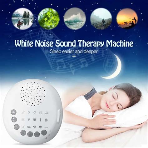 Music Sleeper Timed Smart Home Sleep Brain Relaxation White Noise Sound Therapy Machine 15 sound ...