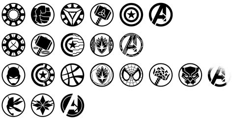 Logos for every MCU film (OC) | Mcu, Superhero design, Character symbols