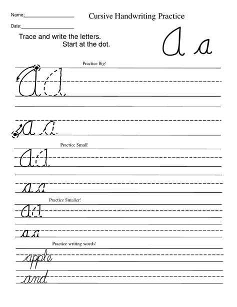 Cursive Alphabet Printable Worksheet Free Web Practice Writing Cursive Letters. - Printable ...