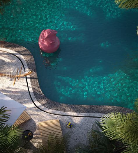 Swimming pool design on Behance