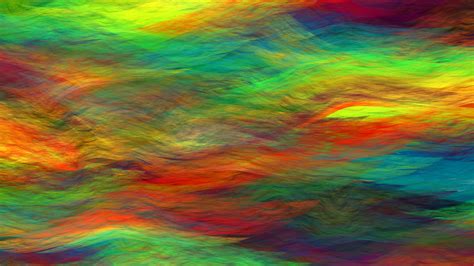 Colorful Wave Fractal Art Wallpaper, HD Abstract 4K Wallpapers, Images ...