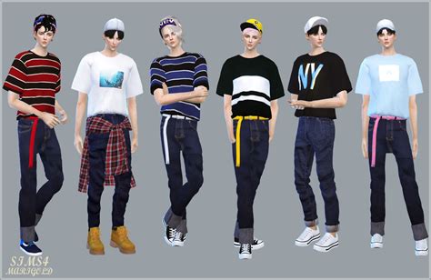 My Sims 4 Blog: Clothing and Hats for Males and Females by Marigold