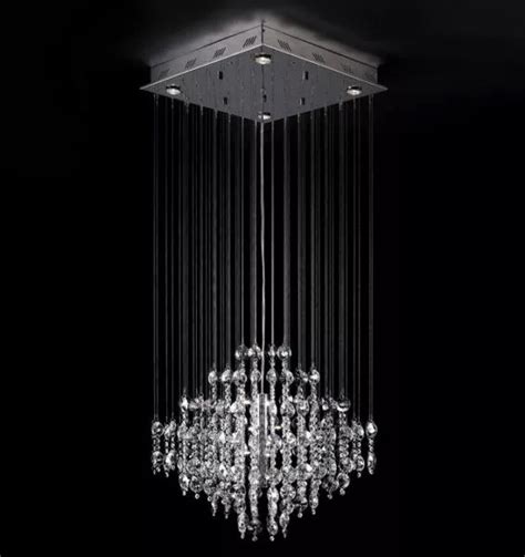 Water Drop Style Home Chandelier Free 3d Model - .Max, .Vray - Open3dModel