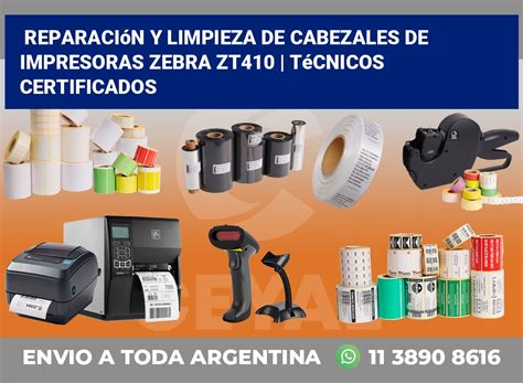 Reparación y limpieza de cabezales de impresoras Zebra ZT410 | Técnicos certificados | Ribbon ...