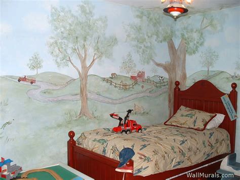 Boys Bedroom Wall Murals - 60 Different Examples of Wall Murals for Boys