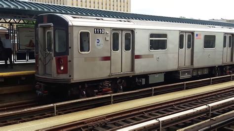 MTA Subway Action: R142 (4) Trains at 161 Street Yankee Stadium - YouTube