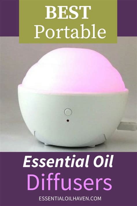 5 Best Cordless Essential Oil Diffusers – Portable, Battery Operated