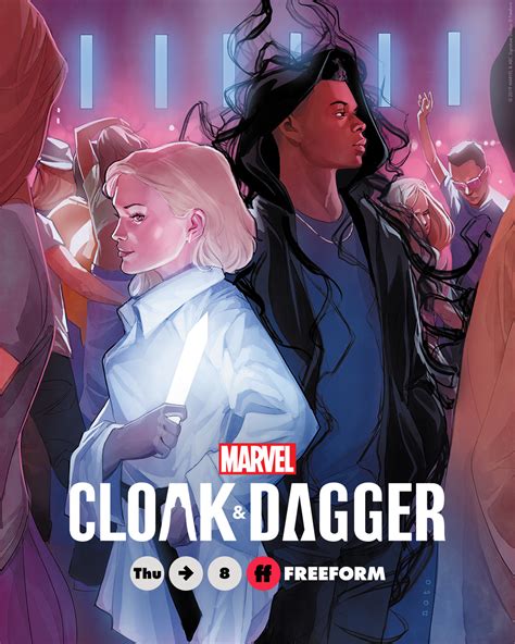 MARVEL'S CLOAK & DAGGER Kicks Off New Season with Exclusive Art - Nerdist