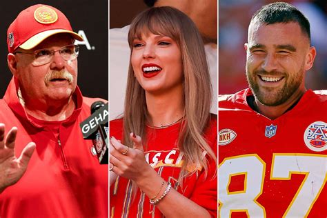 Travis Kelce Likes Post of Taylor Swift Celebrating His Head Coach Andy Reid