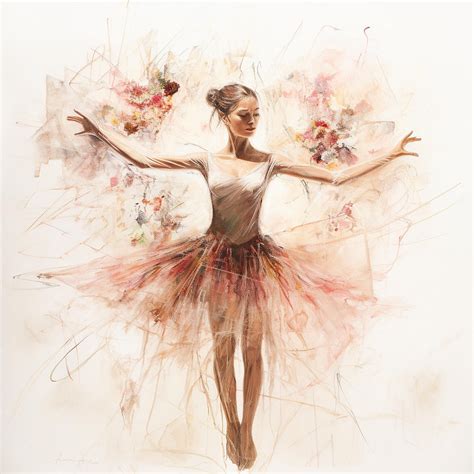 Premium Photo | Ballet dancer illustration