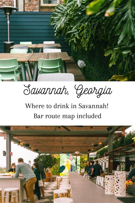 Savannah, Georgia Bars to Visit | Savannah chat, Travel savannah ...