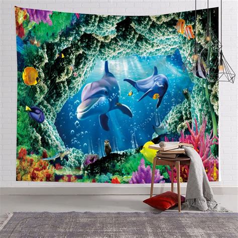 Under The Sea Backdrop for Photography Baby Shower Wonderland Underwater Background Kids ...