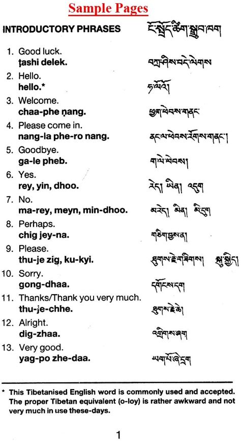 Say It in Tibetan (Conversations in Colloquial Tibetan) | Exotic India Art