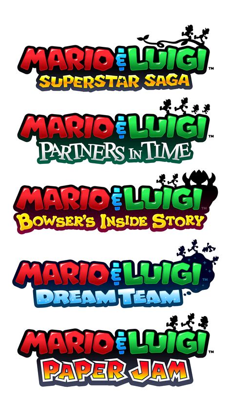 Logo - Mario & Luigi Series Alts (Fan Art) :: Behance