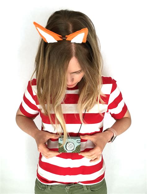 LAST MINUTE DIY HALLOWEEN COSTUME | BOOK CHARACTER | FITZ THE FOX ...