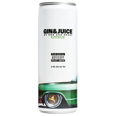 Buy Gin & Juice Citrus by Dre and Snoop Online - SipWhiskey.com