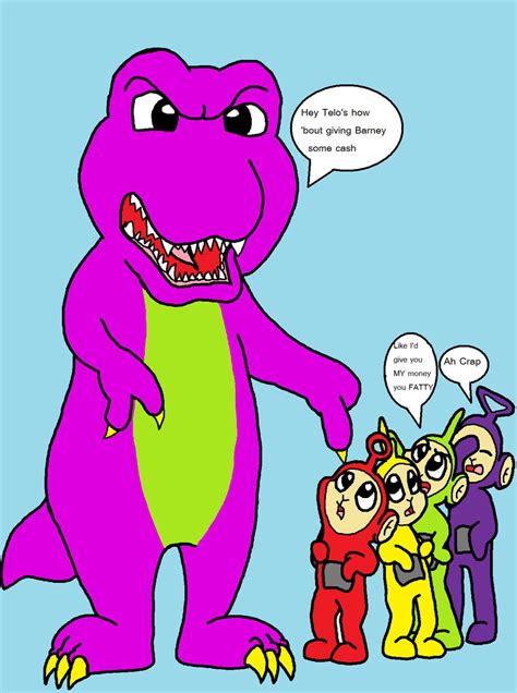 Barney The Bully by Zesty-Tacos on deviantART