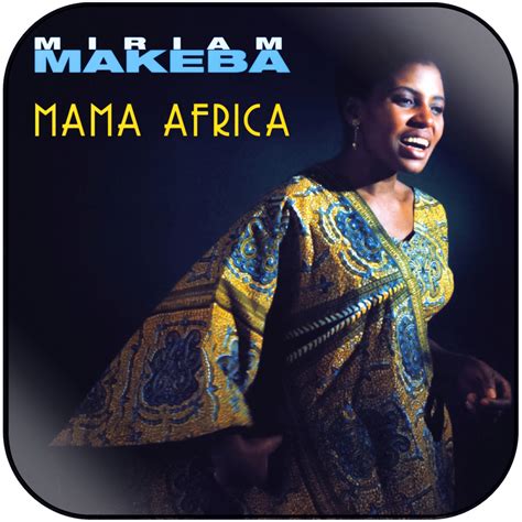 Miriam Makeba Mama Africa Album Cover Sticker