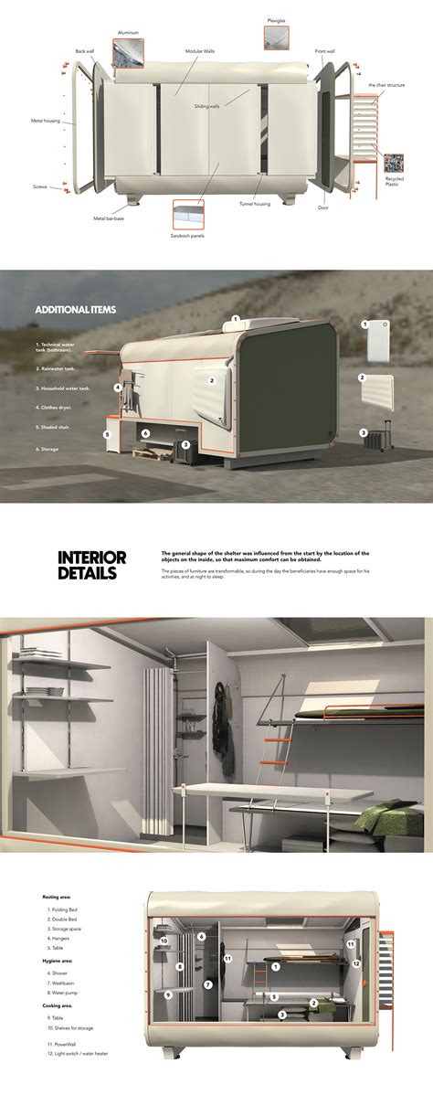 "Temporary Shelters for Refugee Camps" Concept Design :: Behance