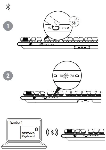 ALIENWARE AW920K RGB Mechanical Gaming Keyboard User Guide