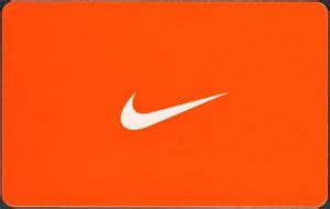 Gift Card: Nike Orange - Small logo (Nike, United States of America(Logo) Col:US-Nike-030