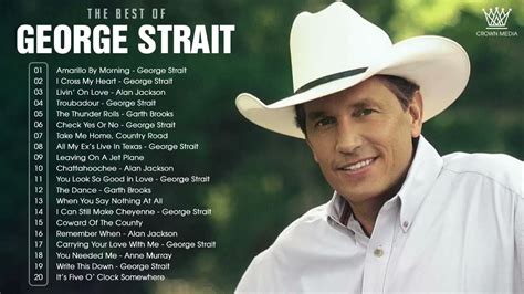 George strait greatest hits full album best old country songs all of ...