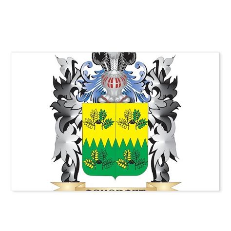 Ashcroft Coat of Arms - F Postcards (Package of 8) by Johnny-Rico - CafePress