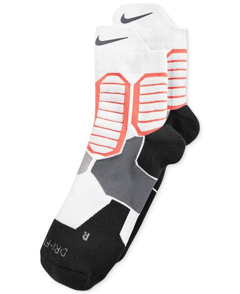 Lyst - Nike Men's Hyper Elite Basketball High Quarter Socks for Men