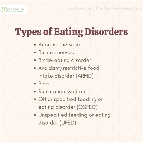 How Many Types of Eating Disorders Are There?