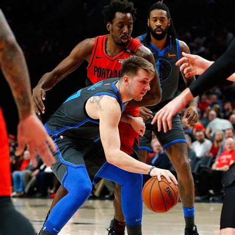 Watch: Luka Doncic Drills 3-Point Prayer as Time Expires to Force OT vs. Blazers | News, Scores ...