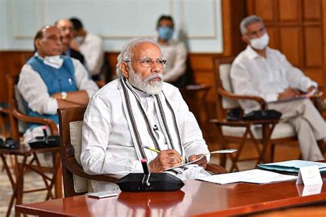 PM Modi chairs first in-person Union Cabinet meet in over a year – India TV