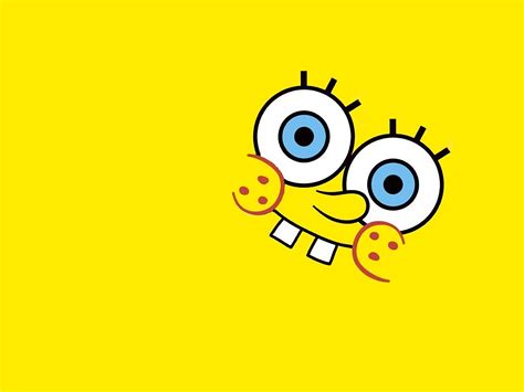 HD Wallpaper: SpongeBob SquarePants Smiling