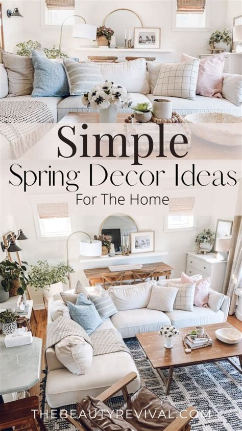 Spring Decor Ideas - 5 Simple Ways To Decorate For Spring