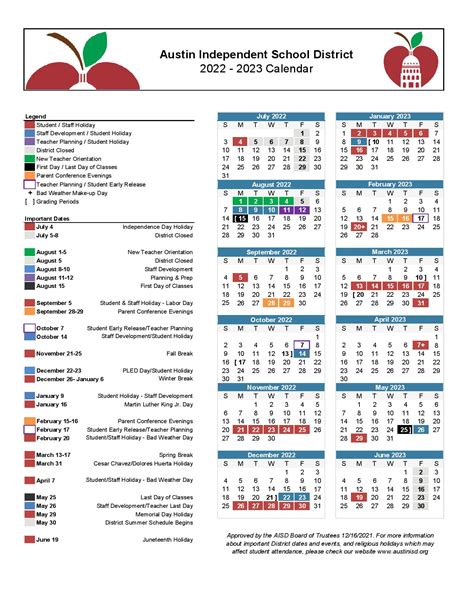 Aisd Printable Calendar - 2024 CALENDAR PRINTABLE