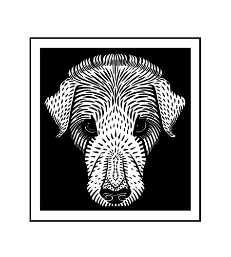 Dog Drawing Black White Free Stock Photo - Public Domain Pictures