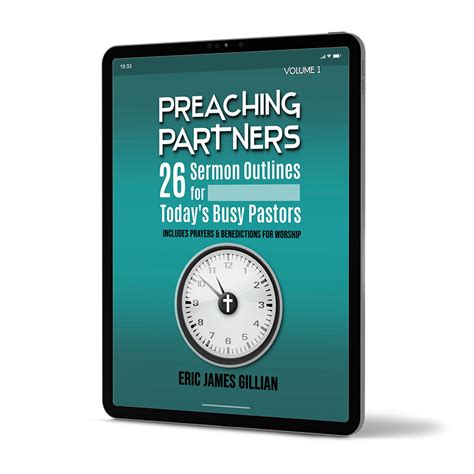 Preaching Partners Vol. 1: 26 Sermon Outlines for Today's Busy Pastors (E-Book) • LIGHT + LIFE ...