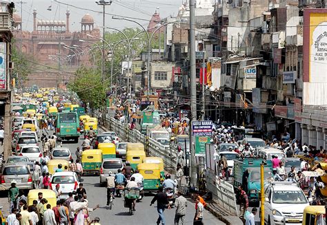 Here’s What Delhi’s Iconic Chandni Chowk Looks Like With The Makeover Project Underway