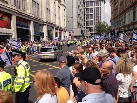 Thousands Attend Pro-Israel Rally in London | IBTimes UK