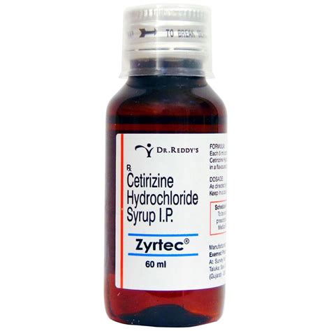 Cetirizine Hydrochloride Syrup For Babies | Kids Matttroy